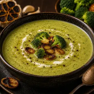 Burnt Garlic Broccoli
